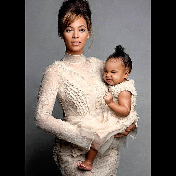 10. Beyoncé ve Jay Z’nin kızı Blue Ivy