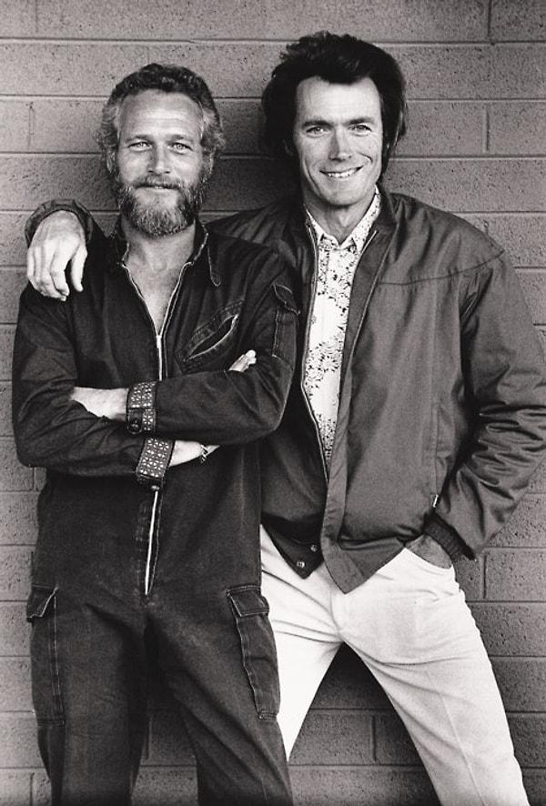 16. Paul Newman ve Clint Eastwood.