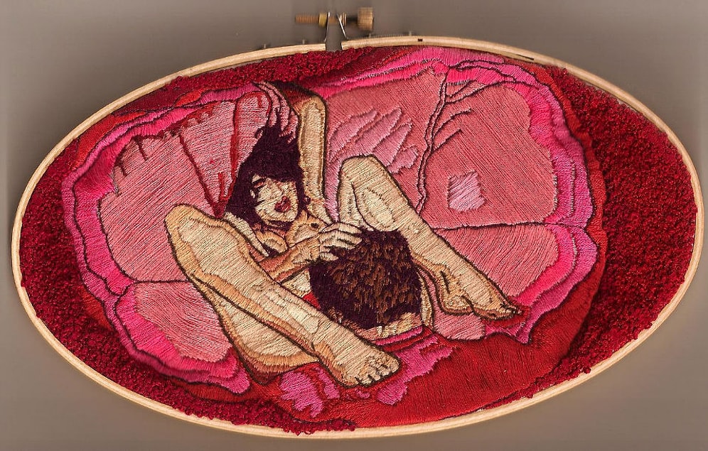 Nakış İşlemeciliğini Başka Bir Boyuta Taşıyan Alaina Varrone'dan 17 Erotik Örnek