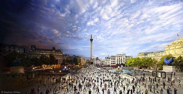 10. Trafalgar Meydanı, Londra, İngiltere