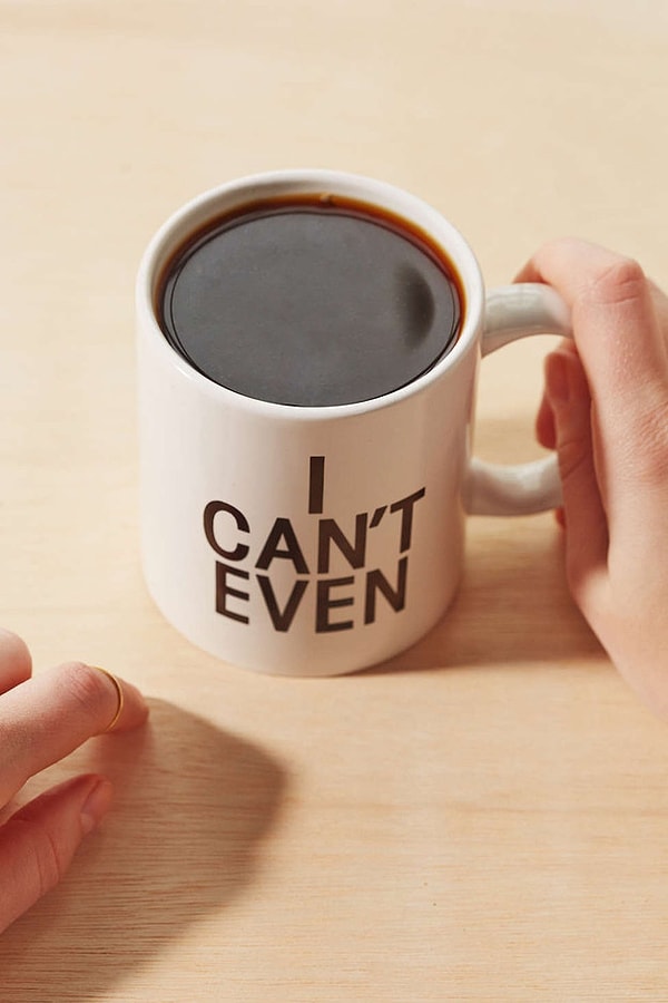 8. Кружка для кофе специально для случаев, когда ты устал от общения со всеми.