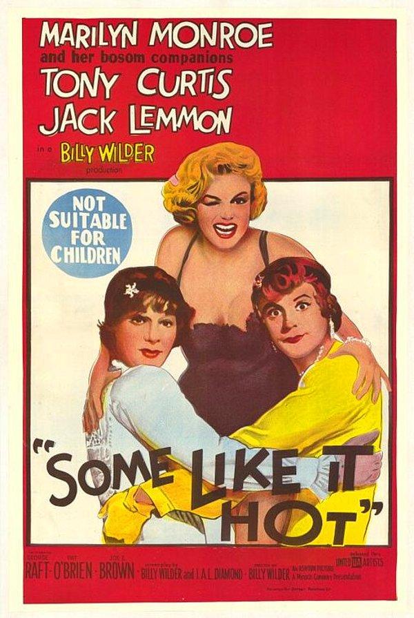 2. Some Like it Hot / Bazıları Sıcak Sever (1959)