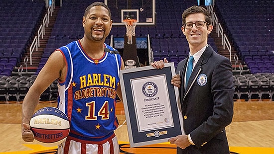 Basketbolun Efsane Grubu Harlem'den Guinness Rekorlar Kitabına Giren 7 Hareket