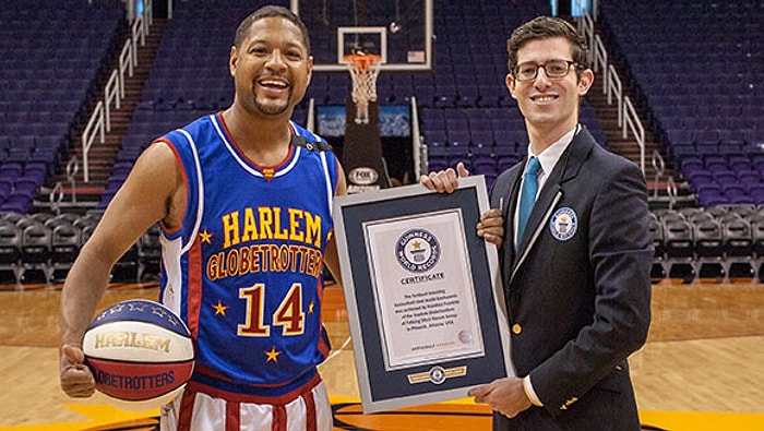 Basketbolun Efsane Grubu Harlem'den Guinness Rekorlar Kitabına Giren 7 Hareket