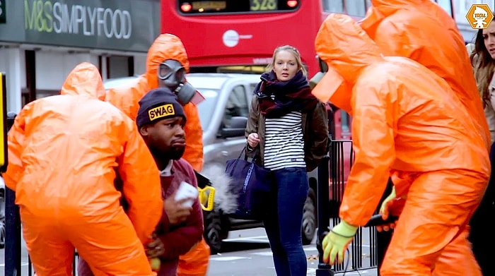 Bir Anda Çalan Siren Sesleriyle Yürekleri Ağza Getiren Kimyasal Saldırı Şakası