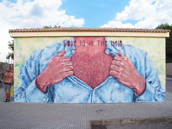 İspanyol Ressamdan Hiciv Sanatına Örnek 17 Graffiti Çalışması