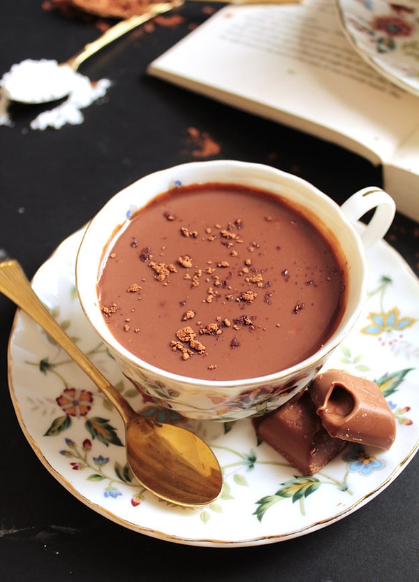12. Итальянский горячий шоколад Lindt