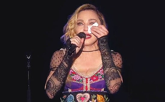 Madonna'nın 'Paris' Gözyaşları