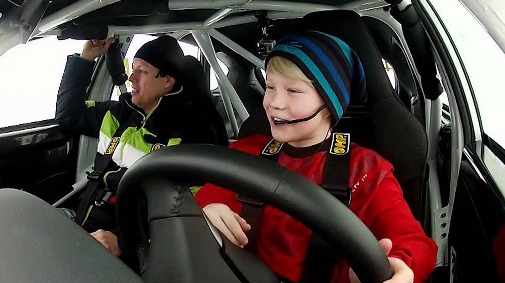 Rally Yapmaya 8 Yaşında Başlayan Süper Çocuk