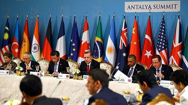 1. G20 Zirvesi'ndeki Dünya Liderleri Terörle Mücadele İçin İşbirliği Sözü Verdi