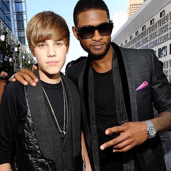 2. Justin Bieber - Usher