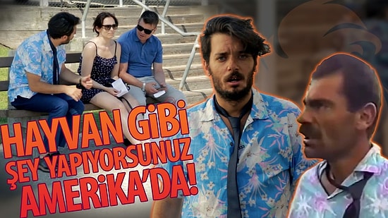 Amerika'da İnsanlara 'Hayvan Gibi Şey Yapıyorsunuz' Diyen Hayrettin