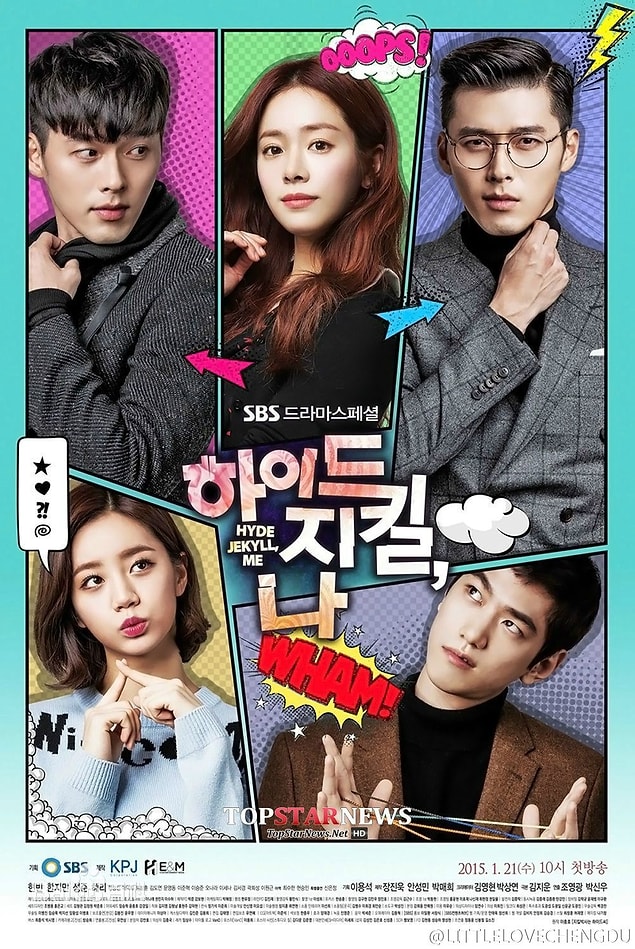 3. Hyde, Jekyll and Me (2015) | IMDB:7,1