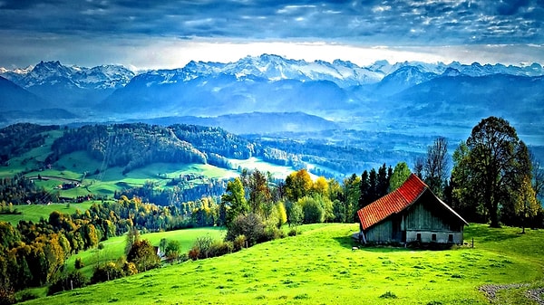 10. Peyzajlı ihtişamın güzelliği. Ayder Yaylası Rize olmasın burası? Yok yok değil :)