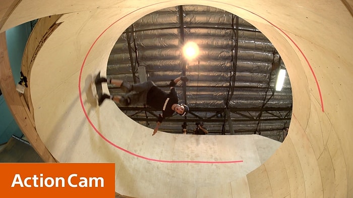 Dünyanın En İyi Kaykaycısı Tony Hawk'dan Muhteşem Yatay Döngü Hareketi