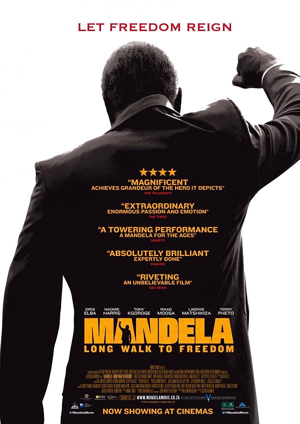 18. Mandela: Long Walk to Freedom (Mandela: Özgürlüğe Giden Uzun Yol) / 2013