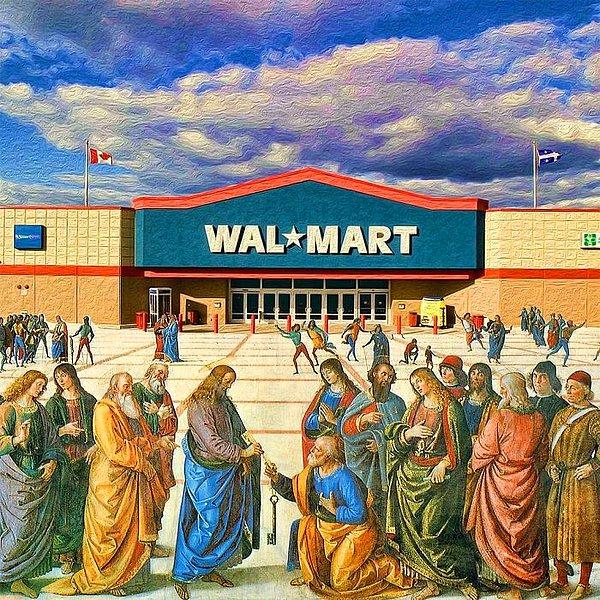5. Rönesans'da Walmart etkisi.