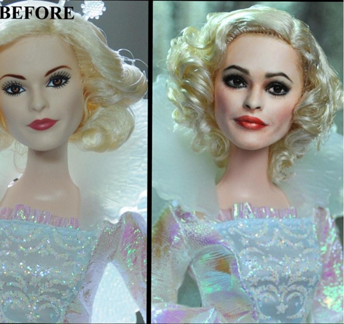 Стать куколкой. ООАК куклы Барби до и после. Перерисовка лица куклы. Переделанные куклы. Перекрашенные куклы.