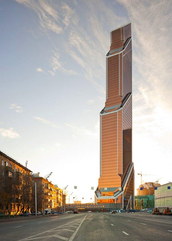 1. Mercury City Tower (Moskova, Rusya Federasyonu)