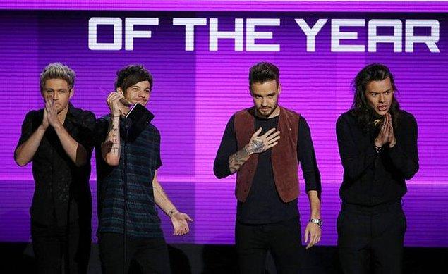 Pop Rock dalında En İyi Grup: One Direction