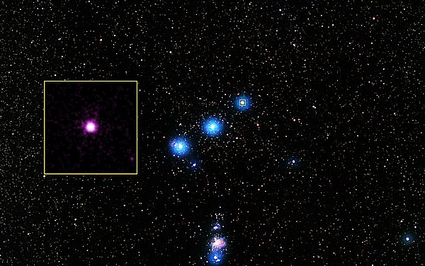 5. 5 yıldızdan oluşan yıldız sistemi