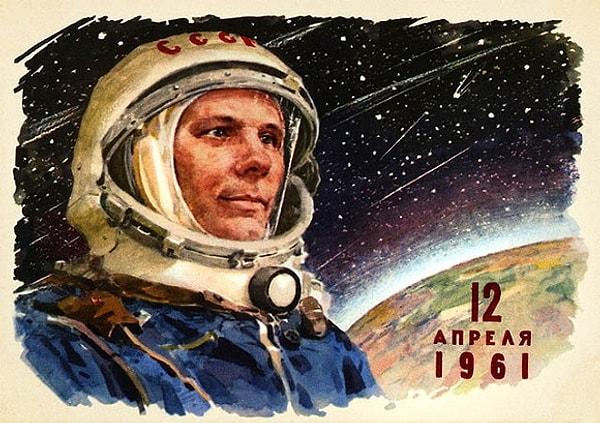 17. Uzaya ilk çıkan Rus astronot Yuri Gagarin