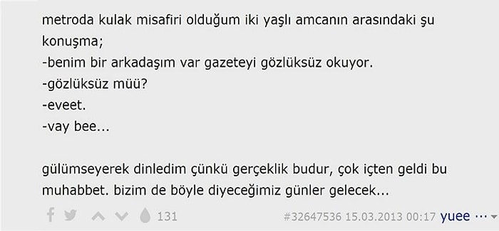 Ekşi Sözlük'ten Yüzünüzü Gülümsetecek Detaylar Barındıran 19 Güzel Anı