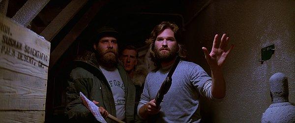 6. 1982 yapımı The Thing(Şey) filminin tüm oyuncu ve set ekibi erkeklerden oluşuyordu.