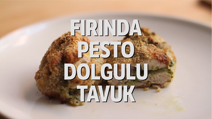 Fesleğen ve Peynirin Mükemmel Aromasını Birleştiren Pesto Dolgulu Tavuk