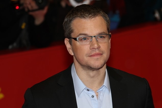 5. Matt Damon - 160 IQ