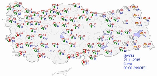 Meteoroloji Uyarıyor: Kuvvetli Yağış ve Fırtınaya Dikkat!