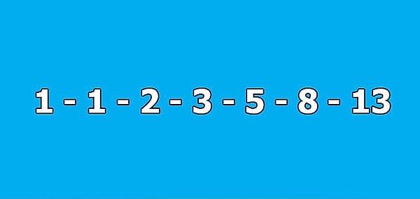 2. Kolay bir soru ile devam edelim. Sıralamaya göre bir sonraki sayı kaçtır?