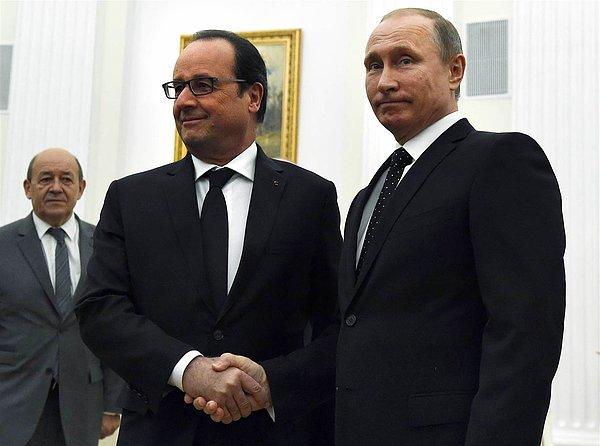 'Hollande, Rusya'nın da IŞİD'le savaşmak için nedenleri olduğunun altını çizmeli'