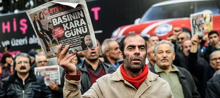 Gazeteciler, 29 Kasım Pazar Günü Özgürlük Yürüyüşünde