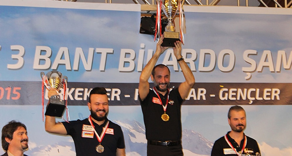 Semih Saygıner 3 Bant’ta Şampiyon