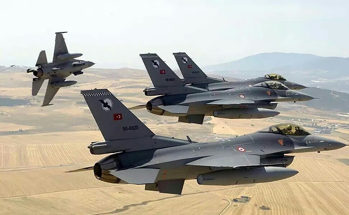 Sınırda Uçan F-16’ların Devriye Sistemi Değiştirildi