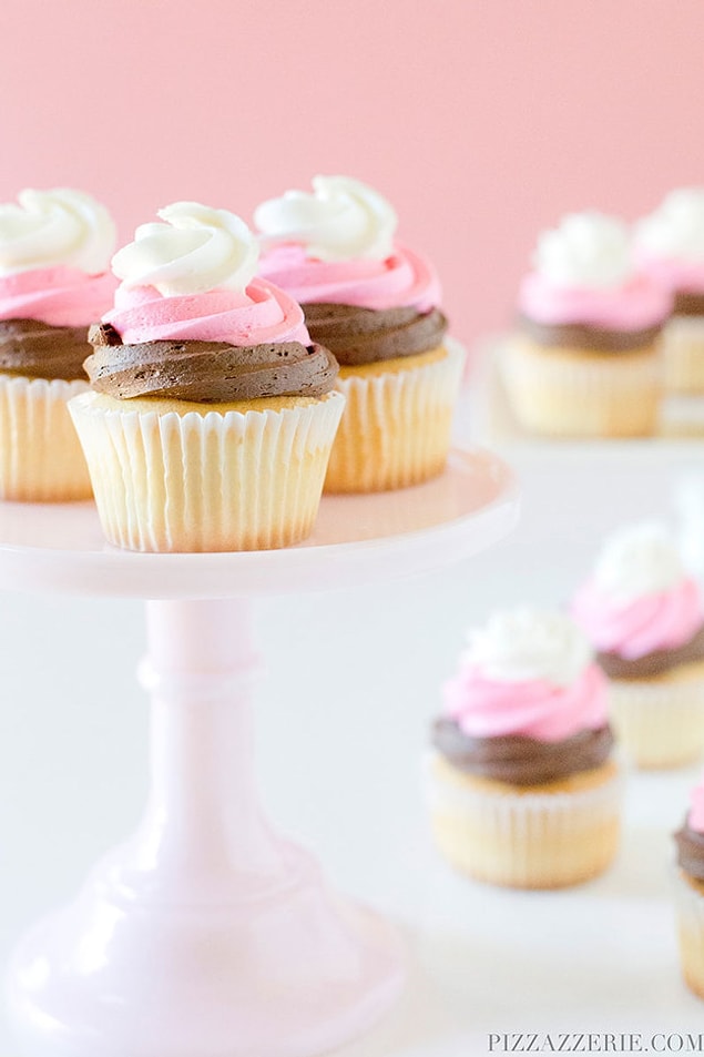 6. Tıpkı dondurma gibi gözüken cupcakelere ne dersiniz?