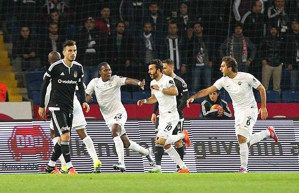 Beşiktaş 0-2 Akhisar Belediyespor