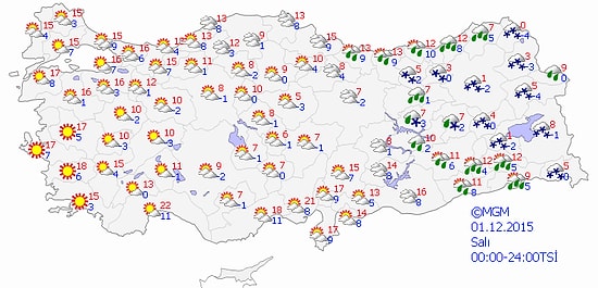 Meteoroloji Uyardı: Kuvvetli Yağış ve Yoğun Kar Yağışına Dikkat