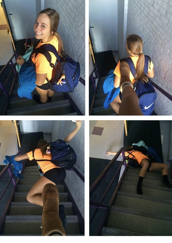 10. Эта улыбчивая девушка и не подозревала об опасности.