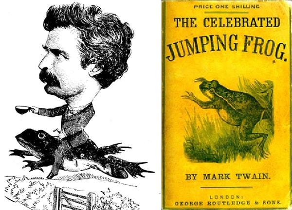 19. Harte'ın teşvikiyle ilk hikayesi olan 'Calaveras'ın Ünlü Sıçrayan Kurbağası'nı yazar. Hikaye 1865'te New York'ta basılır. Bu da onu tüm Amerika'ya tanıtan çıkış olur.