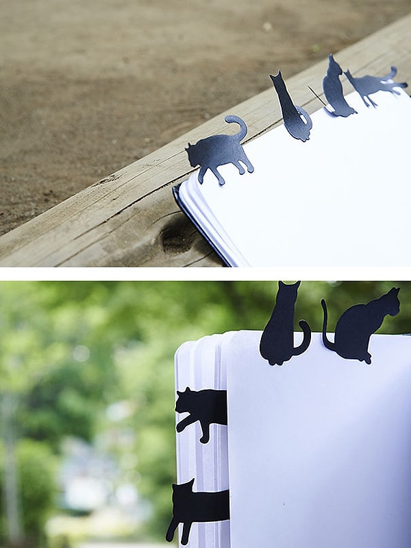 5. Черные кошки-стикеры