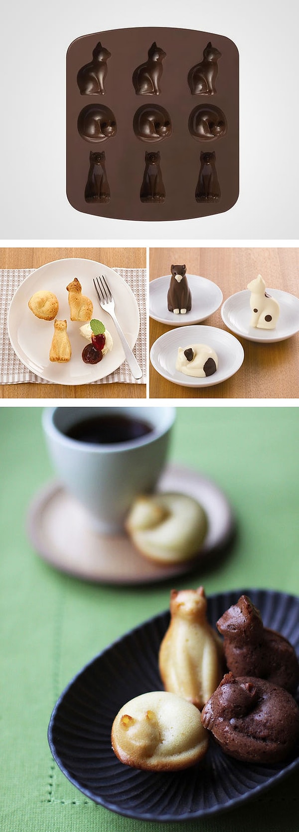 15. Формочки для выпечки в виде хвостатых любимцев