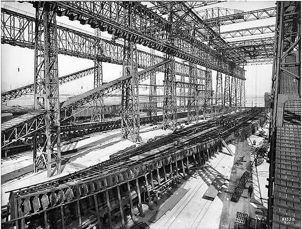 3. 26 ay süren zorlu bir süreç sonunda tamamlanan Titanik'in yapımında, toplamda 11.300 kişi çalışmıştır.