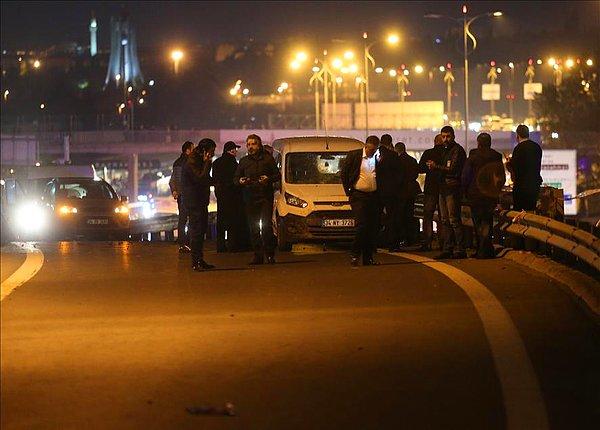 İstanbul Valisi'nden açıklama: Bir vatandaşımız hafif yaralandı
