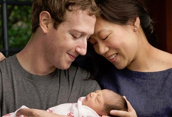 Uzun bekleyiş dün son buldu; Zuckerberg, eşinin doğum yaptığını Facebook'tan duyurdu.