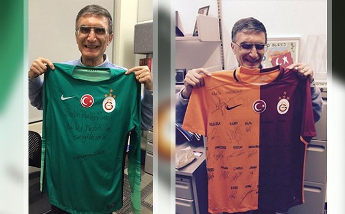 Nobel Ödüllü Aziz Sancar Artık Galatasaray Üyesi