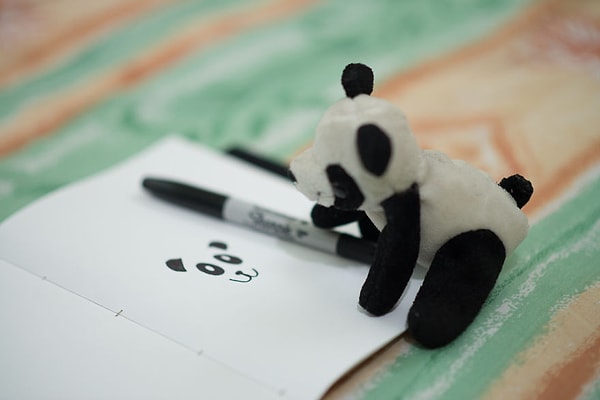 Нарисуй мне панду.