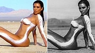 Kendini Kandıranlarda Bugün: Kardashian'ın "Çöl" Adlı Fotoğraf Çekimi Herkesi Kızdırdı!