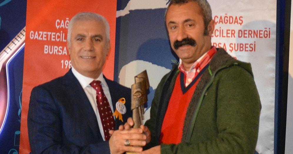Komünist Başkan Maçoğlu'na 'Sosyal Belediyecilik Ödülü'